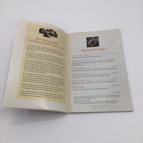 Nestle Toll House Best-Loved Cookies Special Reprint Edition Kochbuch Heft 99 - Bild 5 von 8