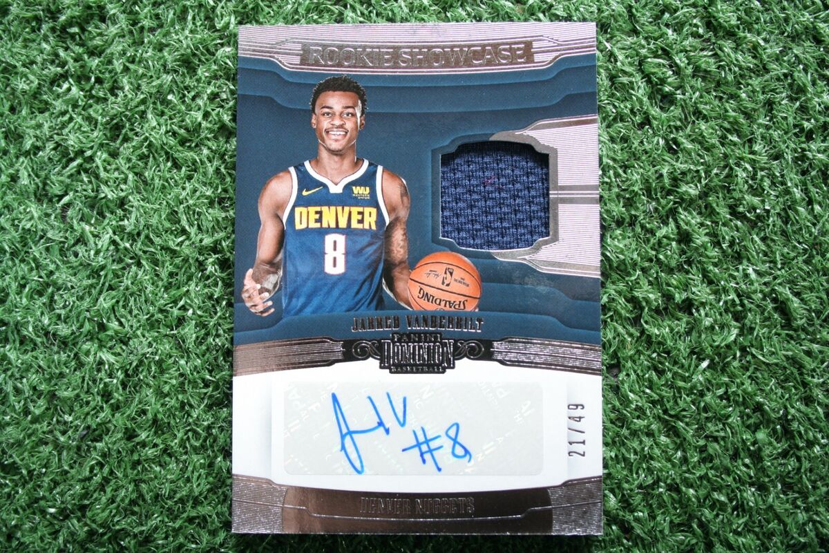 Jarred Vanderbilt 2018-19 Panini Dominion Rookie Showcase Jarred Vanderbilt 2018-19 Panini Dominion Rookie Showcase