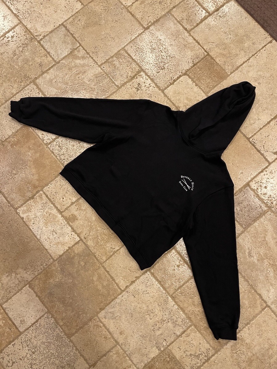 Beverly Hills Sushi Club Matsuhisa Stampd Black Crop Hoodie