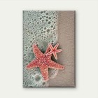 Beach Starlets Vibrant Coastal Oil Painting Metal Print Ready to Hang