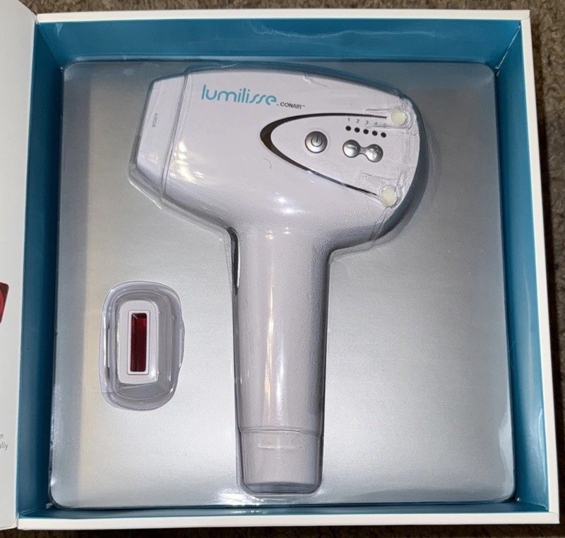 Conair Lumilisse IPL Hair Removal Device White IPL960F New In Box