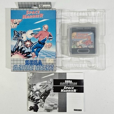 SEGA GAME GEAR Arcade Super Scaler 3D Shooter SPACE HARRIER dt CIB Shoot'em Up