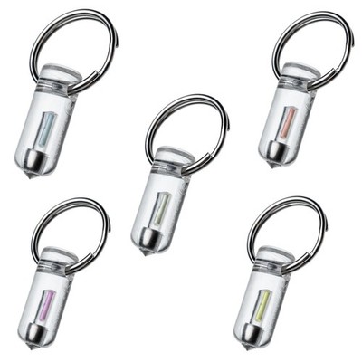 Glow Rhino Spark Glowing Fob Super Bright Tritium Lamp - Assorted Colors, 5-Pack