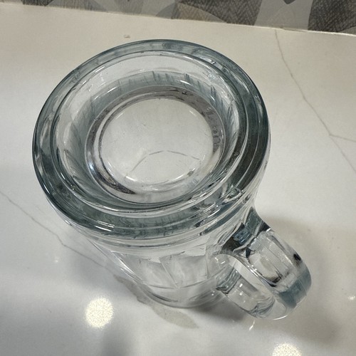 A & W Glass Stein, 7" Tall 2016 All American Food Bear Mug Root beer Float Cup - Imagen 6 de 6