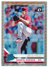 2019 Donruss Optic Dakota Hudson Rated Rookie RC We The People Prizm /76 #34