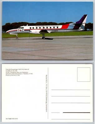 Fairchild Swearingen Metro III TAC Aircraft Postcard