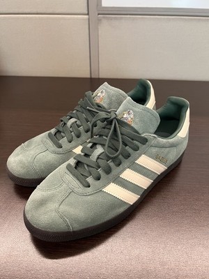 Adidas Men's Gazelle Mexico Kit Originals Size 8 Green |ID3726|