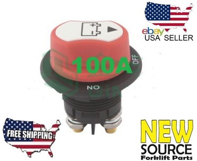 RV BATTERY SWITCH POWER TAKE OFF  MAIN DISCONNECT  SWITCH SMALL 100AMPS JP30091