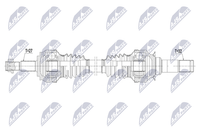 Nty Antriebswelle NPW-AR-043 FüR Alfa Romeo