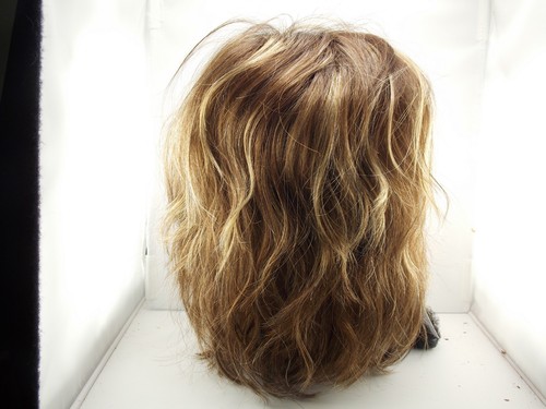 Estetica "Mellow" Textured Layers 100% Front Lace Hand Tied Mono Part - Picture 5 of 10