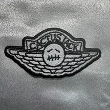 Travis Scott Cactus Jack Wings Logo Embroidery Patch