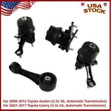 4pcs Engine Motor & Transmission Mount Set For 2007-2017 Toyota Camry 3.5L V6