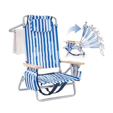 Low Profile Reclining Beach Chair for Adults ...