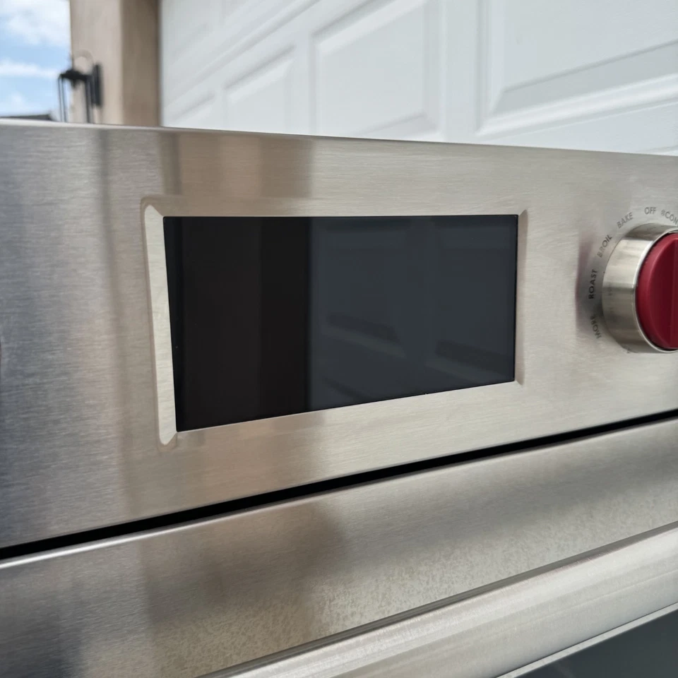 Wolf DO30PM/S/PH 30 英寸双壁烤箱-不锈钢带红色旋钮 — 第 3/4 张图片