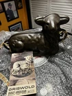 Vintage Griswold No. 866 Cast Iron Lamb Sheep 2-Piece Cake Baking Mold