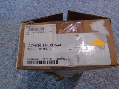EXTRON 60-1697-01 AC+USB 224 US CORD OUTLET MODULE