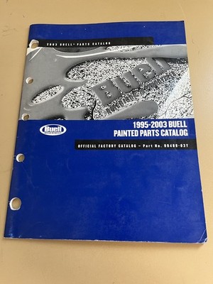 1995-2003 Buell Painted Parts Catalog, PN 99489-03Y