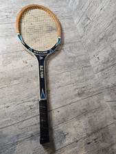 Raquette De Tennis Dunlop Blue Flash - Années 1950 - Vintage Fabriqué En Angleterre