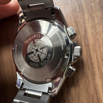 Rare Seiko Astron SBXB045 8X53-0AB0-2 GPS Solar Watch Not Working Rare Seiko Astron SBXB045 8X53-0AB0-2 GPS Solar Watch Not Working