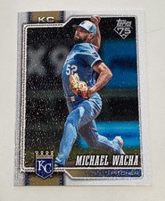 2026 Topps Series 1 MICHAEL WACHA Canvas Parallel Card 41/50 #190 Royals