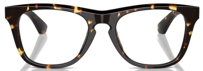 Burberry BE2409 4106 Eyeglasses Men's Dark Havana Full Rim Square Shape 53mm thumbnail 2