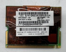 Compaq evo 56k pci modem 230337-001, 225641-001, db02830