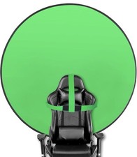 57 in Collapsible Foldable Green Screen Backdrop, Plain Cotton w/ Carry Bag