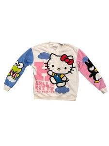 Hello Kitty And Friends Jumbo Color-Block Women’s Sweatshirt Size M