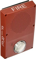 Edwards Signaling WG4RF-SVMC Outdoor Speaker Strobe - Red