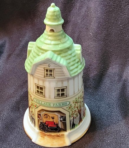 RARE LENOX VILLAGE BELL(s) Hall Farms Parrish School PO Cottage Depot Mill Store - Picture 3 of 18