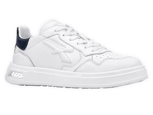 U-Power Urban Dragos N.42: Sneakers Basse in Pelle Bianca con Infinergy