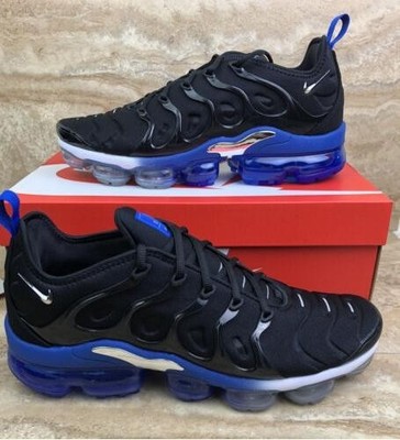 Men s Shoes Nike Air VaporMax TN Plus Black blue New