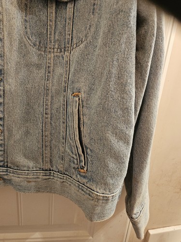 CHAQUETA DE COLECCIÓN RARA LEE JEANS HECHA EN ESTADOS UNIDOS EXCLUSIVAMENTE PARA HARD ROCK CAFÉ HOMBRE TALLA XL - Imagen 8 de 19