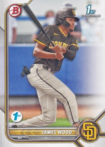 2022 Bowman James Wood RAW