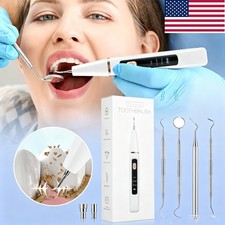 2026 Ultrasonic Electric Tooth Cleaner Tartar Plaque Remover Dental Scaler Tool