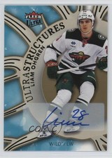 2025-26 Upper Deck Fleer Ultra Ultrastructures Gold Liam Ohgren #SR24of25 Auto
