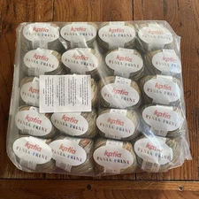 Lot 20 Katia Pinta Print Ribbon Yarn #3907 Beige Orange Green