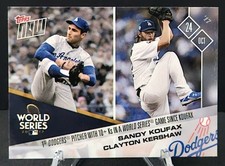 2017 Topps Now #815 Clayton Kershaw Sandy Koufax Dodgers PR 1739 SP *MINT*