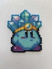 Perler Bead Pixel Art Kirby Ice Sprite