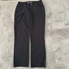 Mountain Hardwear Black Nylon Outdoor Pants Women's size 8 Hiking Camping