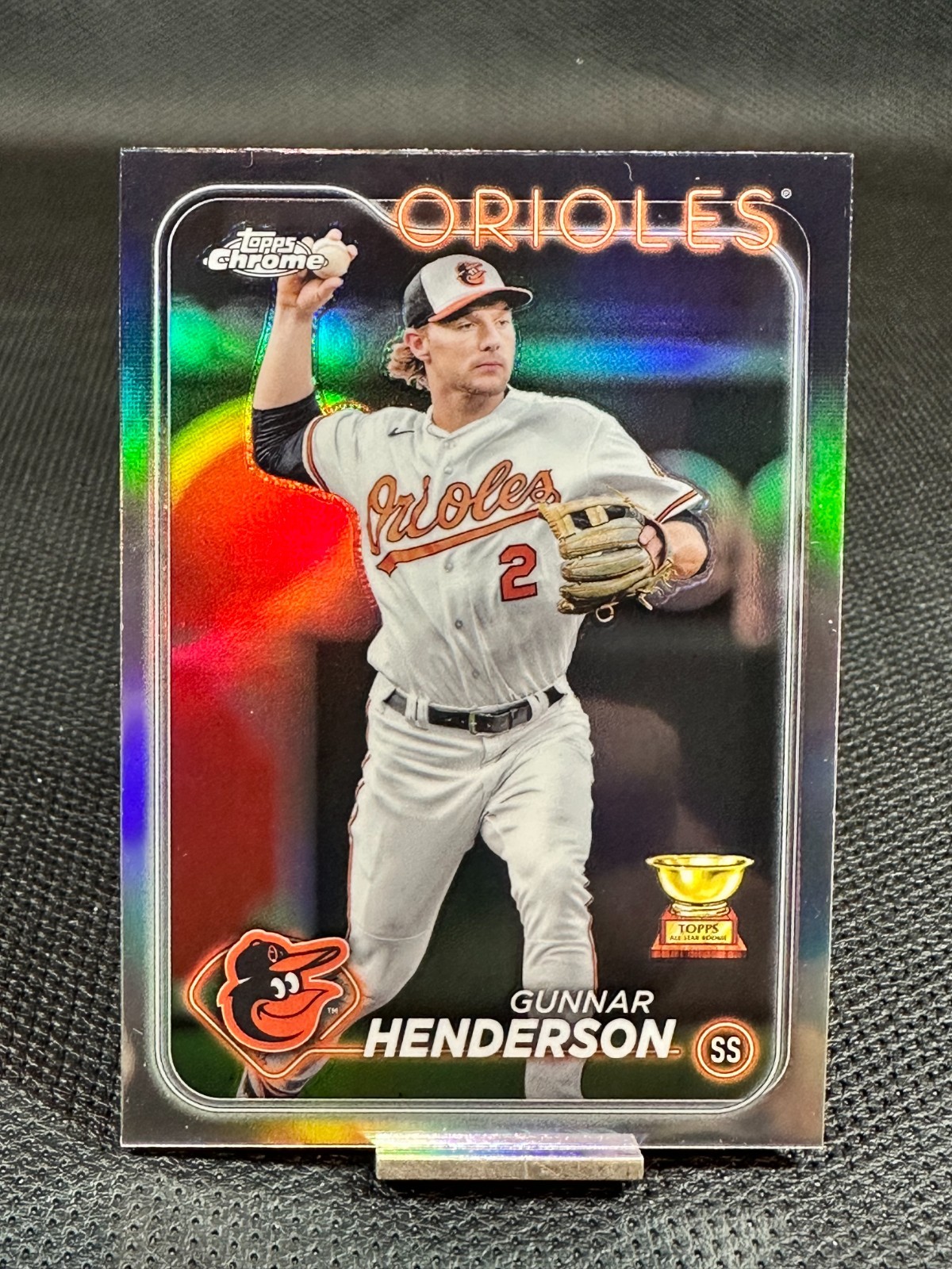 2024 Topps Chrome  GUNNAR HENDERSON  Rookie Cup Refractor  #36