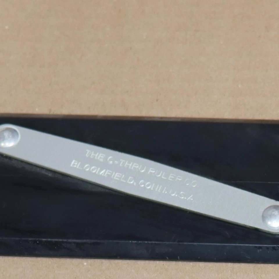 The C-Thru Ruler Co 15 inch Adjustable Hinged Parallel Line Drafting Rule Tool - Image 2 of 3