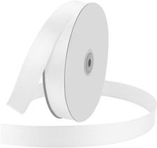1" Wide x 100 Yards Single Face Polyester Satin Ribbon, Satin Ribbon for Crafts,