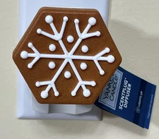 Yankee Candle Scentplug Diffuser Light Up Gingerbread Snowflake Stocking Stuffer