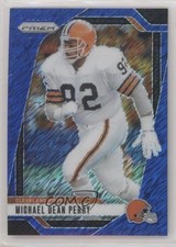 2024 Panini Prizm Blue Shimmer Prizm 9/25 Michael Dean Perry #71 0q2