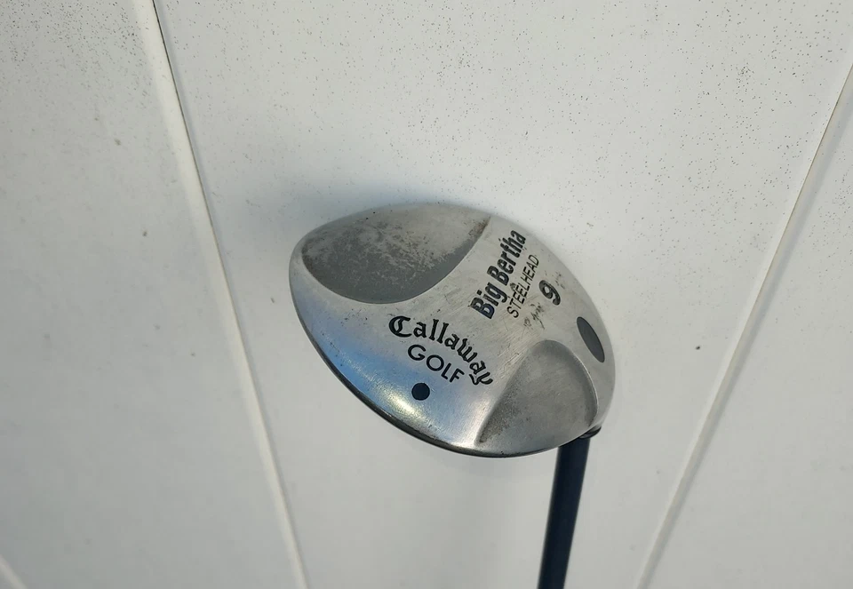 Callaway Big Bertha Steelhead 9 Madera Hombres (derecha) 24° Grafito Reg Flex RCH 99 Foto 4 de 4