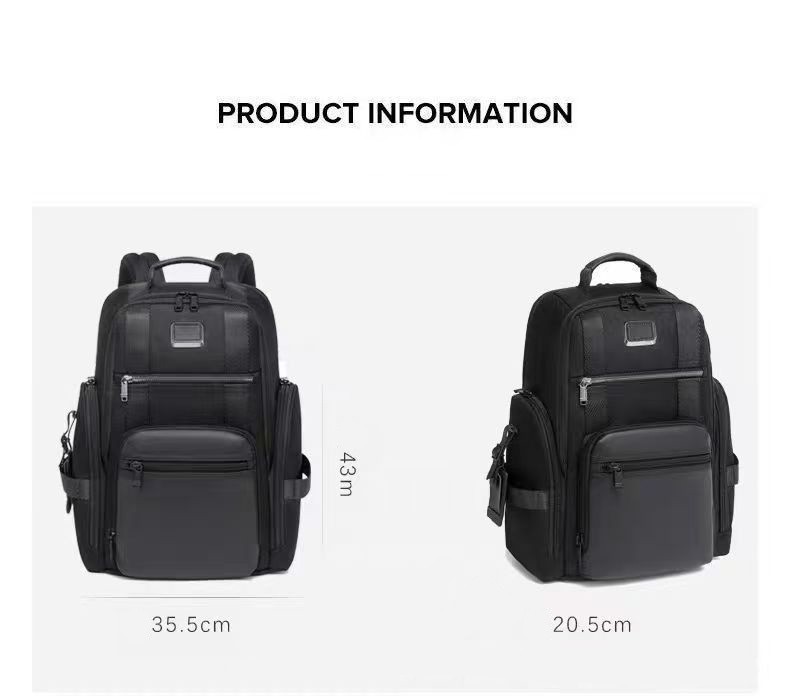 TUMI ALPHA BRAVO Shepherd Deluxe Brief Pack Black Backpack