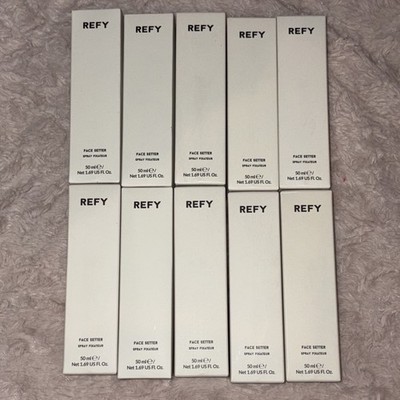 REFY Face Setter Skincare Infused Setting Spray 1.69oz NIB Sealed lot of 10 