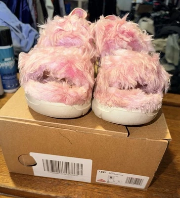 Women’s UGG Fluff Sugar Sandals SlingBack Size 8 - Image 1 of 4