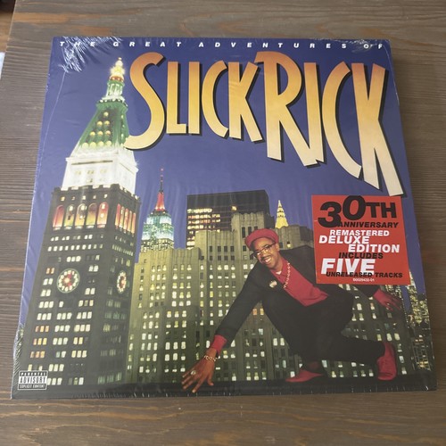 The Great Adventures Of Slick Rick Limited Deluxe Edition 2LP Rare HipHop Vinyl